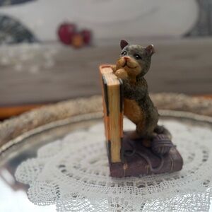 Vintage Cat Bookend Figurine